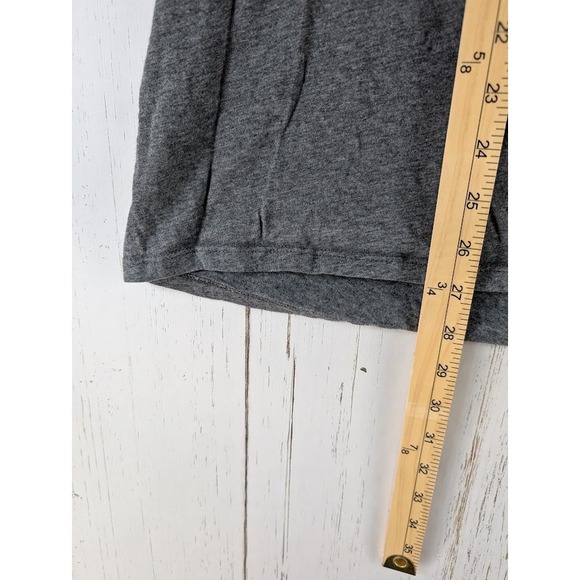 The Nike Tee Size XL JUST DO IT Graphic Gray Short Sleeve‎ Womens Top - Picture 5 of 8